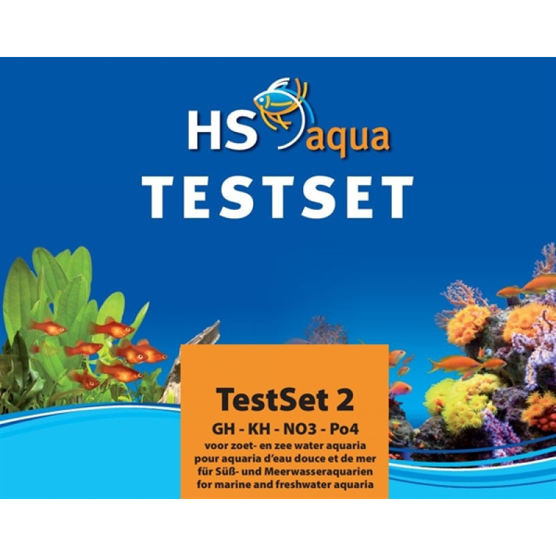 HS Aqua Testset 2 GH/KH/NO3/PO4